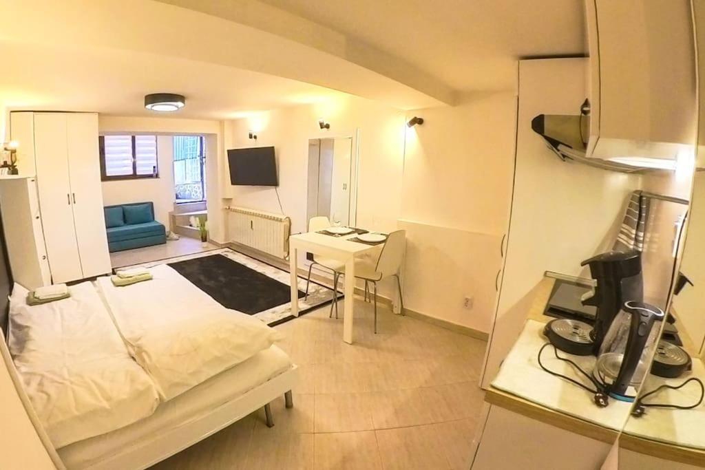 Studio With Courtyard Just Steps Away Vitosha Str Sofia Buitenkant foto